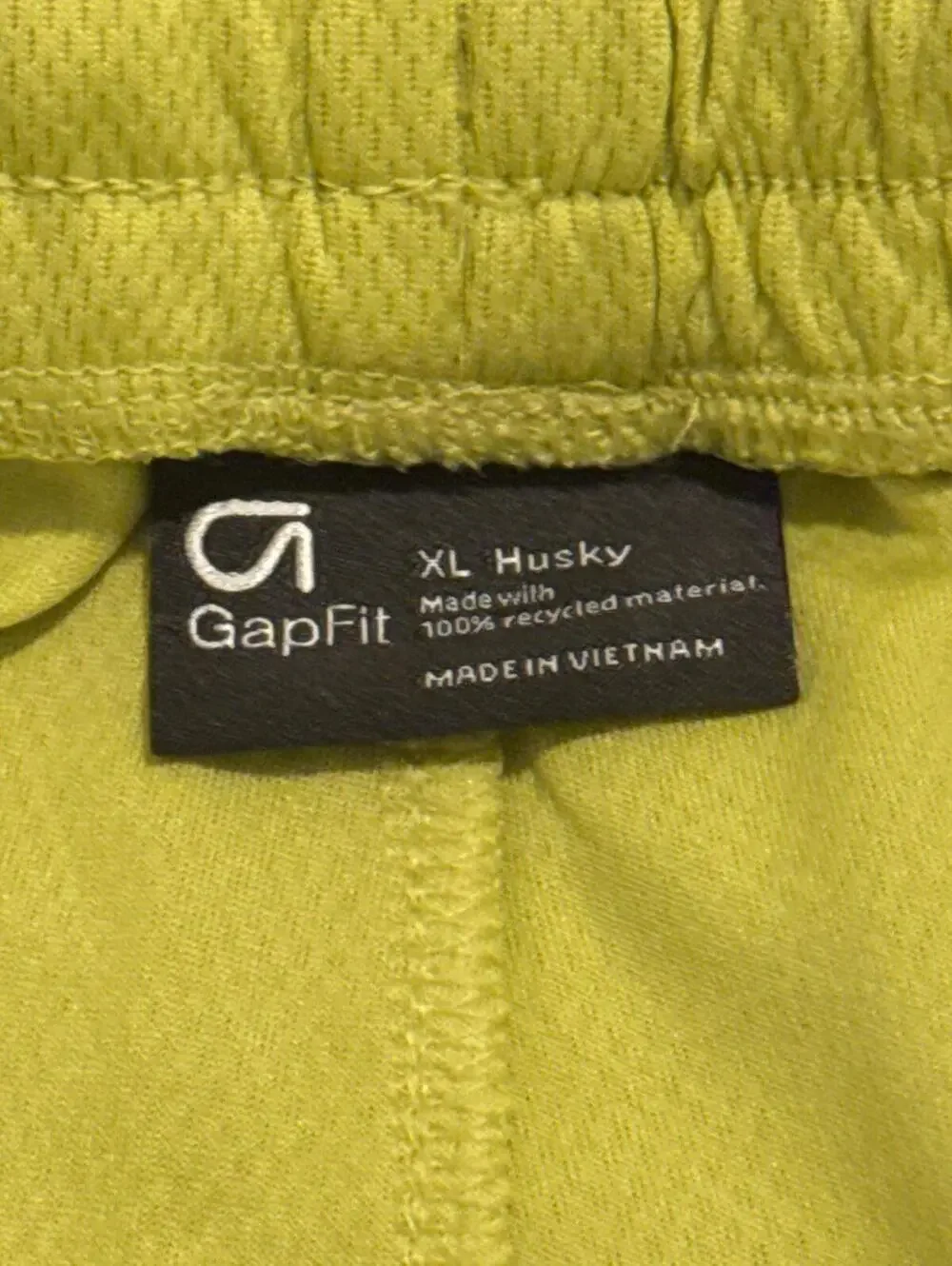 GapFit Boys Yellow Athletic Shorts XL Husky